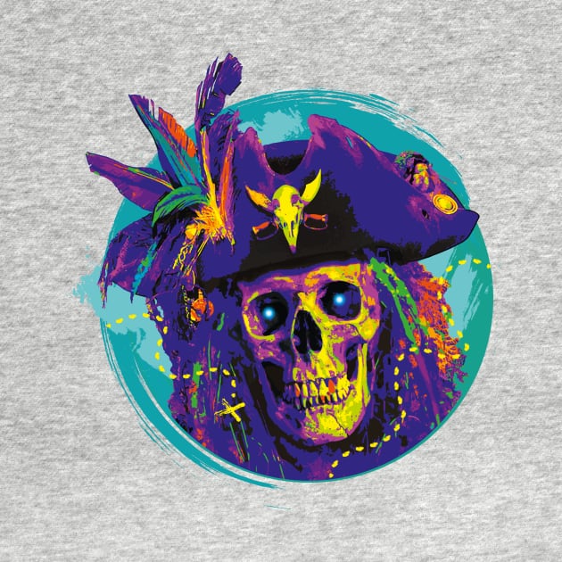 Grinning Undead Pirate by ArtlifeDesigns